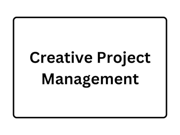 Cover image for Creative Project Management