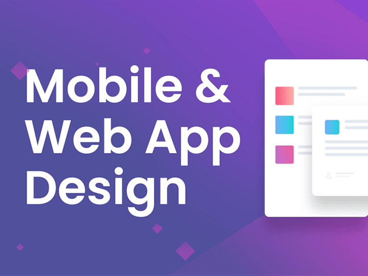 Cover image for Mobile & Web App Design