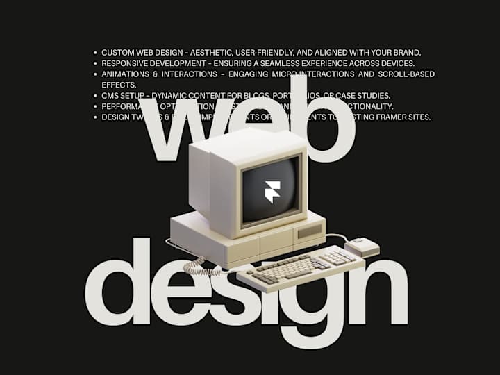 Cover image for Framer Website Design & Development