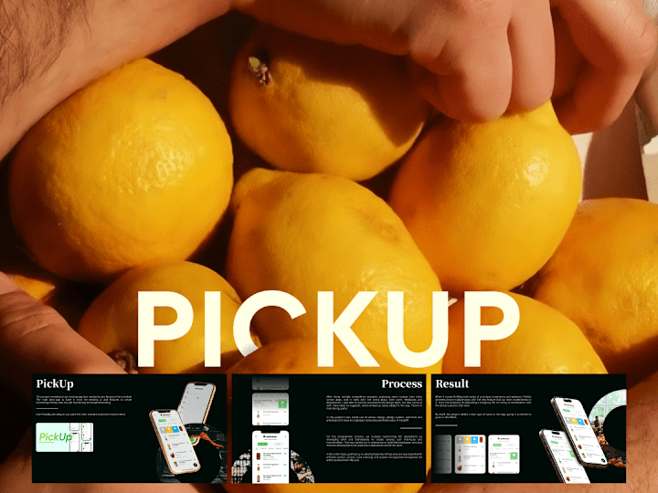 Cover image for PickUp UXUI Design