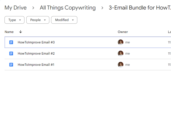 Cover image for 3-Email Copy Bundle