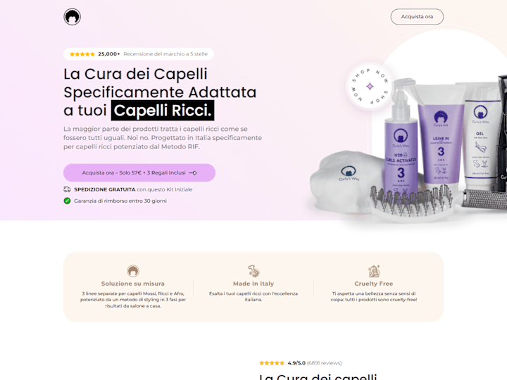 Cover image for Curly’s Way – Kit Capelli PDP | Figma to Replo Conversion