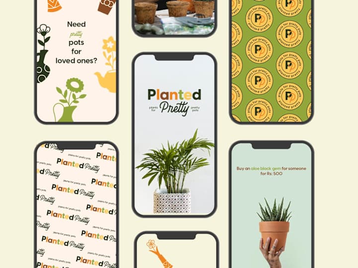 Cover image for PLANTED PRETTY | PLANTS POT SHOP