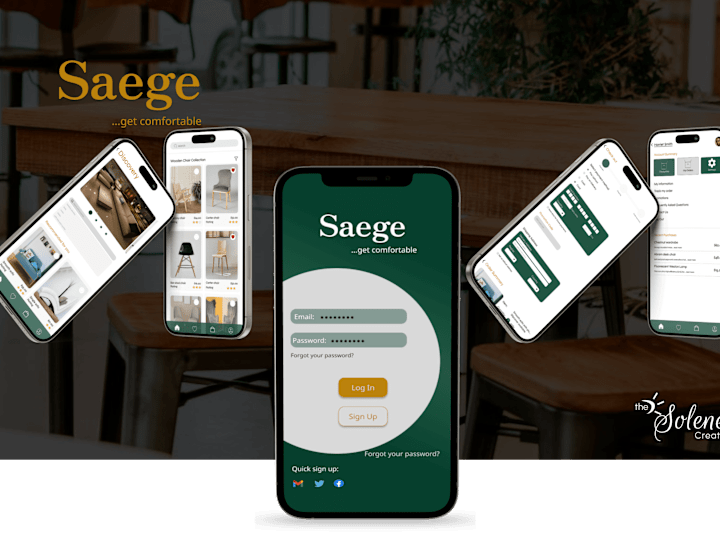 Cover image for Saege: Brand & Mobile App (Brand Identity|User Interface Design)