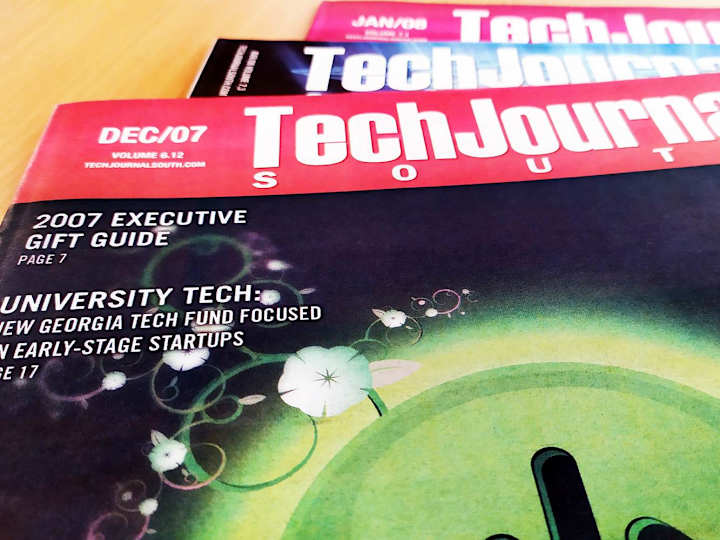 Cover image for TechJournal South: Logo & guidelines, print, ad, digital