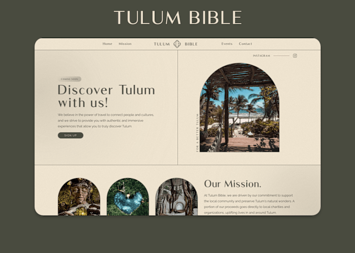 Cover image for Tulum Bible