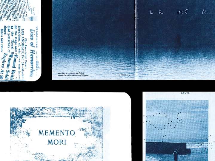 Cover image for LA MER — a memento mori