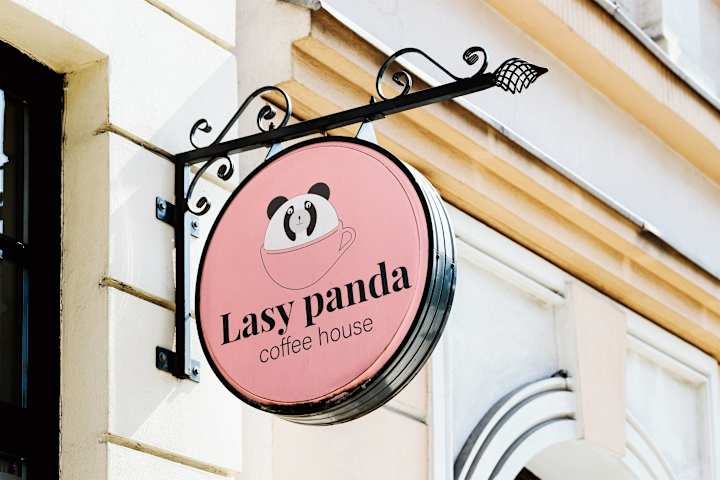 Cover image for Lasy Panda Cafe| Brand Design 