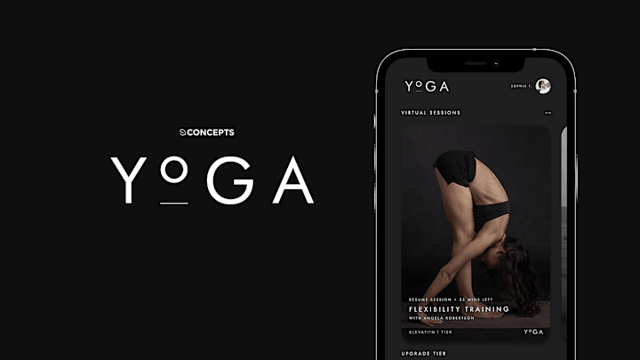 Cover image for YOGA - UI/UX + BRANDING CONCEPT - TECHNOLOGY