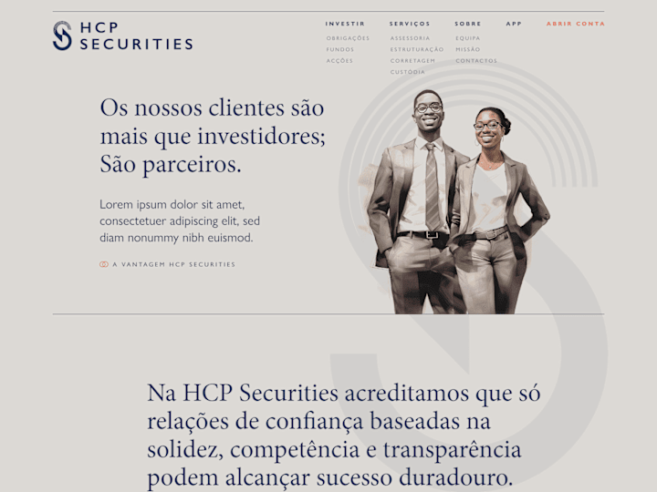 Cover image for HCP Securities Website Development