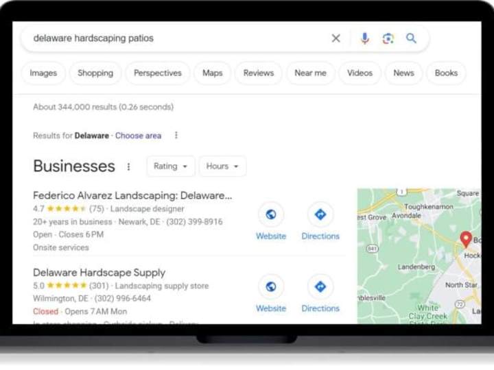 Cover image for SEO - Google Maps Positioning for Hardscaping Company