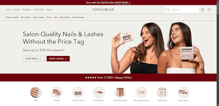 Cover image for Shopify Development for Beauty Brand