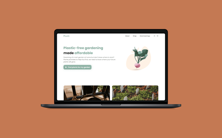 Cover image for Plastic-free Gardening Store: Planté