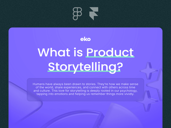 Cover image for Eko Product Storytelling Guide Design and Framer Development