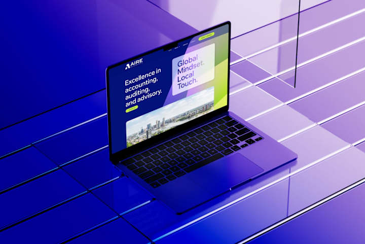 Cover image for AIRE Accountants - Branding & Web Design
