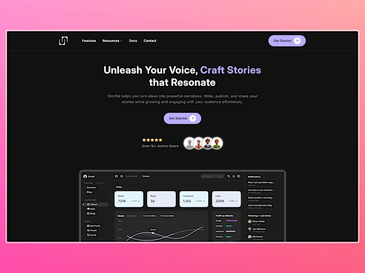 Cover image for Storifal Blogs - Create, Publish & Grow
