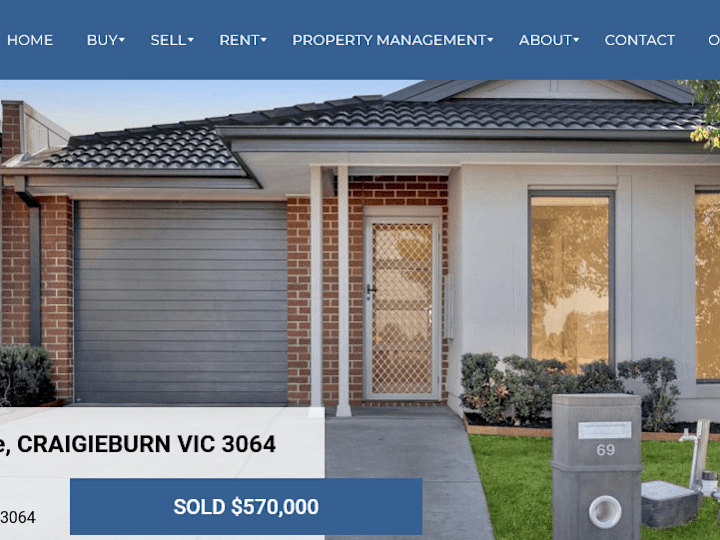 Cover image for Four Pillars Real Estate | Best WordPress Website Design for SM…