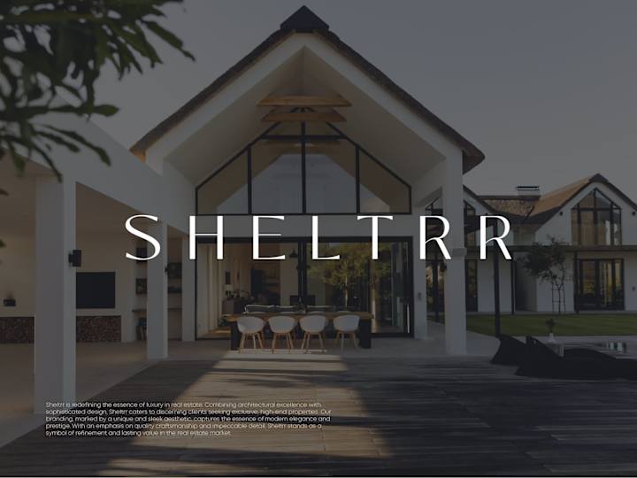 Cover image for SHELTRR | Brand Identity | Visual Identity