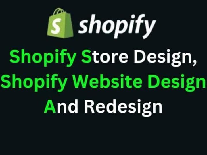 Cover image for Shopify website design