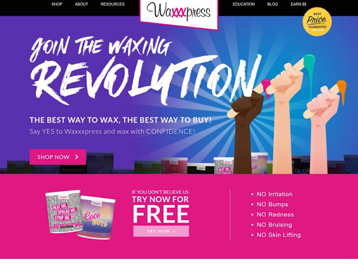Cover image for Waxxpress