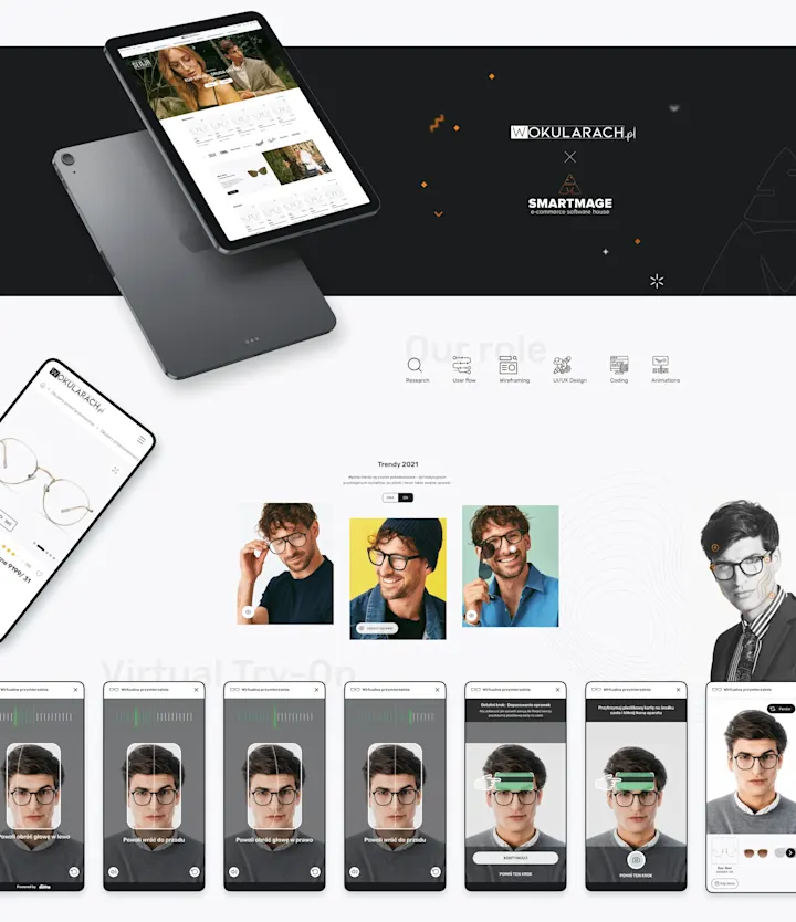 Cover image for Online Eyewear Store Design