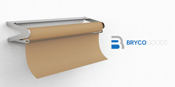 Cover image for Wall-Mountable Paper Roll Dispenser & Cutter | 3D Renders