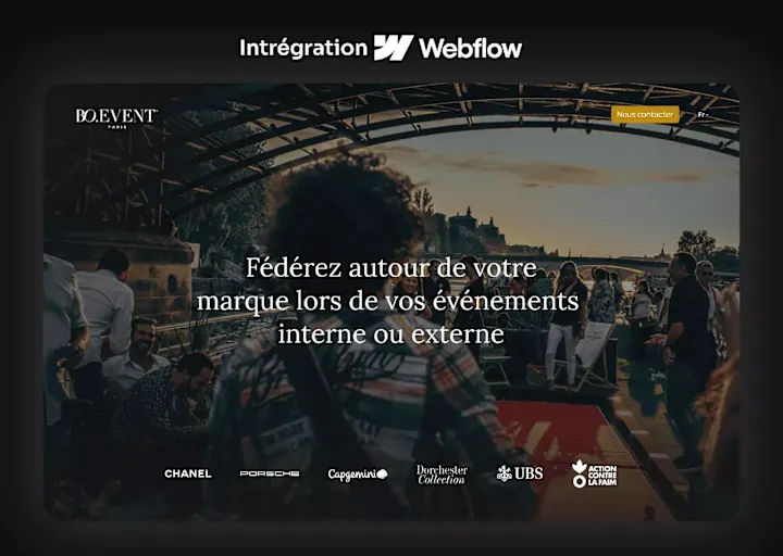Cover image for BOEvent Website Integration