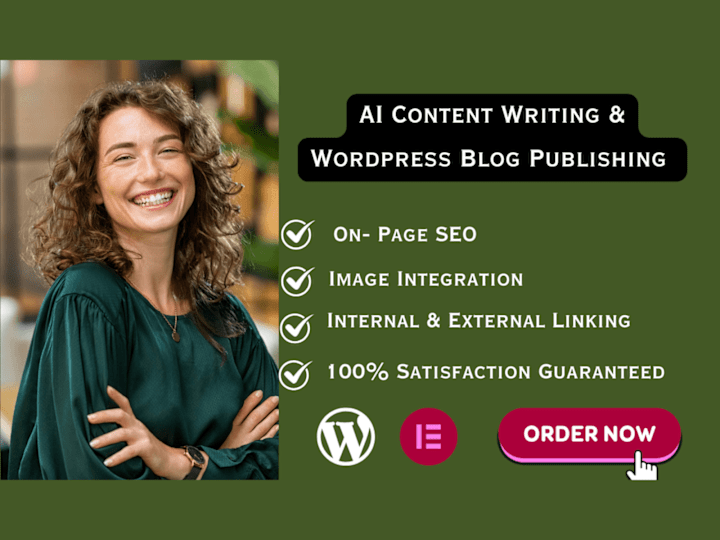 Cover image for Wordpress Publishing & Content Writing Upto 2000 Words