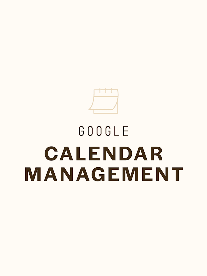 Cover image for Google Calendar Management