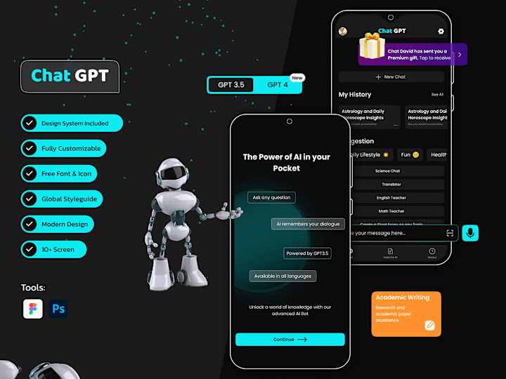 Cover image for Chat GPT App: Conversations Enhanced with AI-Driven Intelligence