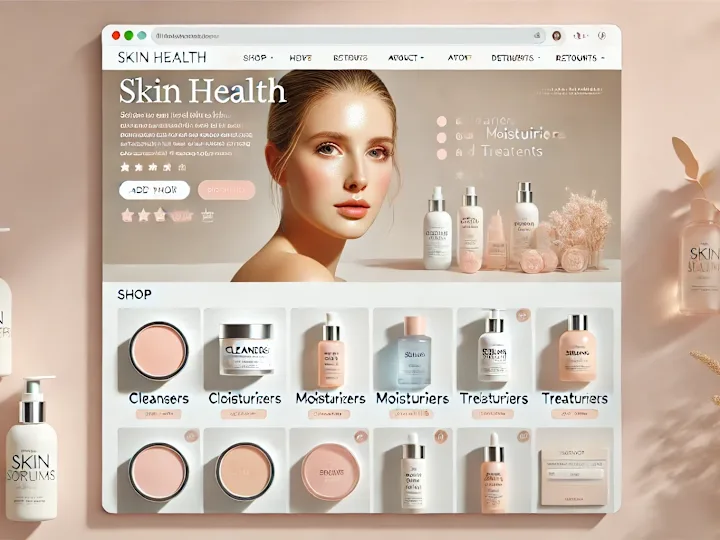 Cover image for Skin Health E-Commerce Website - UAE