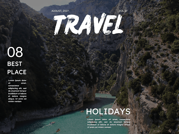 Cover image for Magazine Layout Designs for Various Topics