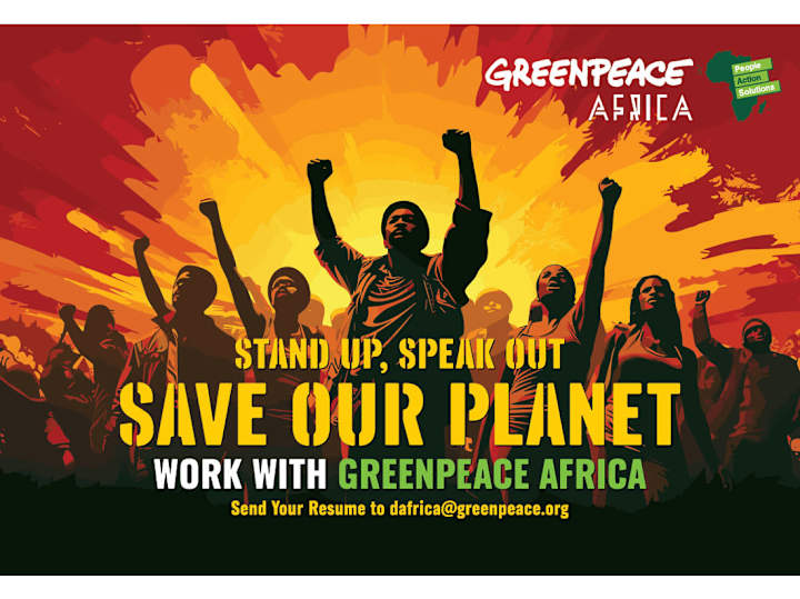 Cover image for Greenpeace Africa - Fund Raising & Recruitment Wall Banners