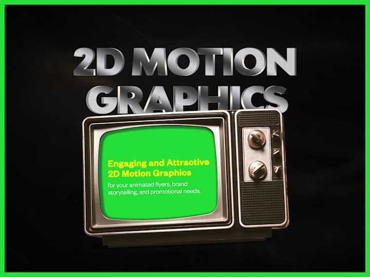 Cover image for Stunning 2D Motion Graphics for Animated Flyers  & Brand Stories