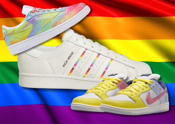 Cover image for The Top 10 Pride Sneakers of All Time