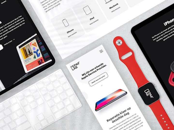 Cover image for Repairlab – Figma to Webflow