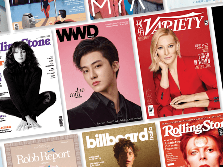 Cover image for Variety, Rolling Stone, The Hollywood Reporter +  Placements.
