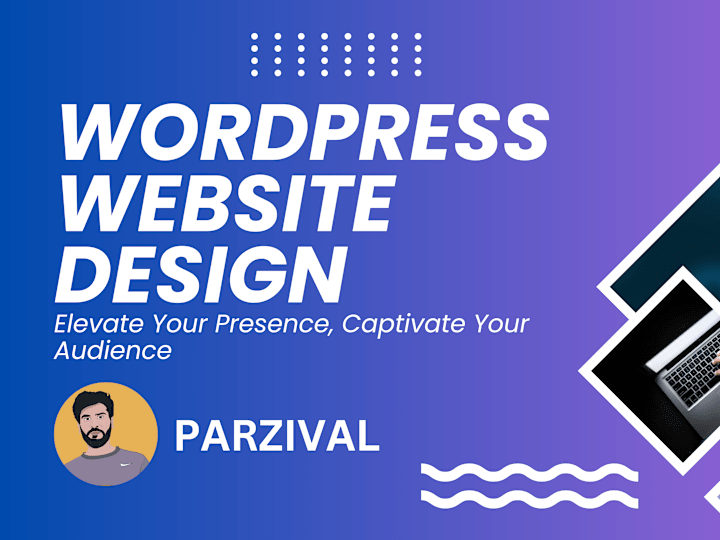 Cover image for I will professionally develop your custom wordpress website