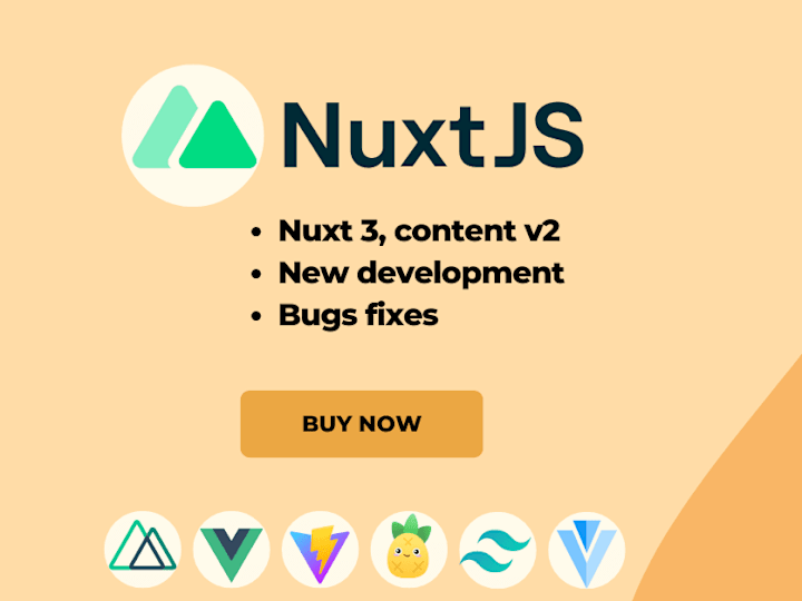 Cover image for Front-end Development | Nuxt | Vue Js