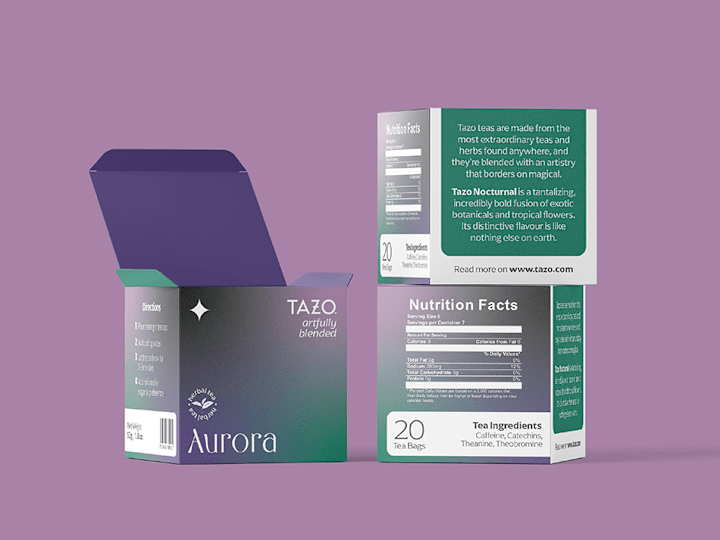 Cover image for Tazo Tea Packaging — College Assignment