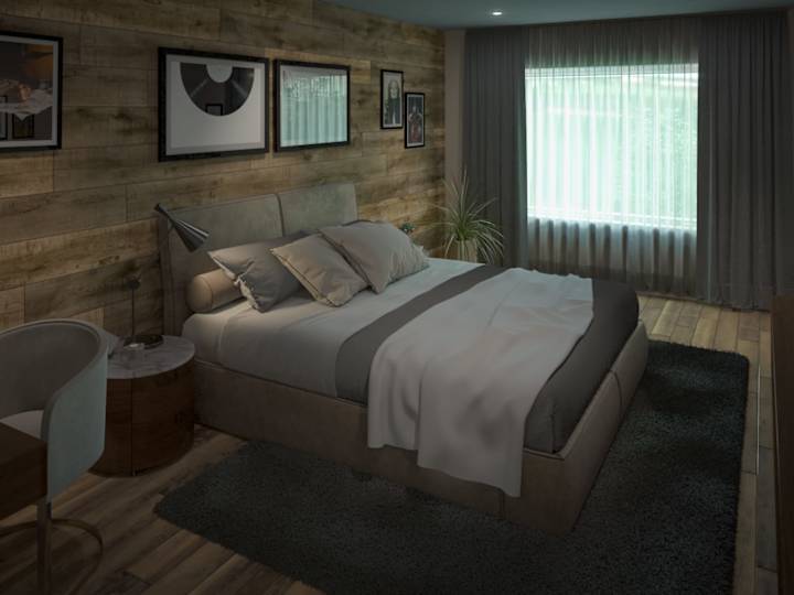 Cover image for Realistic interior 3D model renderings of your plans