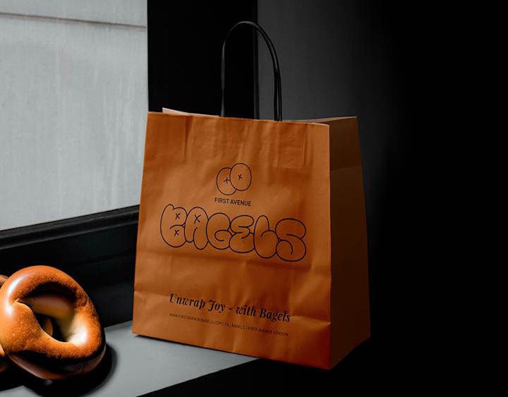 Cover image for First Avenue Bagels | Bakery Shop :: Behance