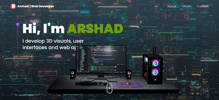 Cover image for Arshad | Portfolio Website