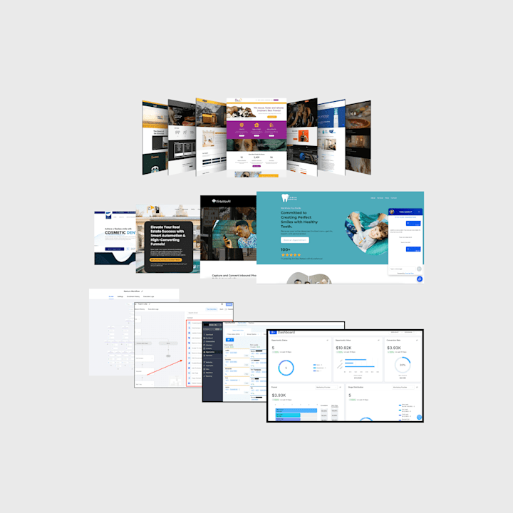 Cover image for GHL: Web & Funnel Building, Automations, CRM, & AI