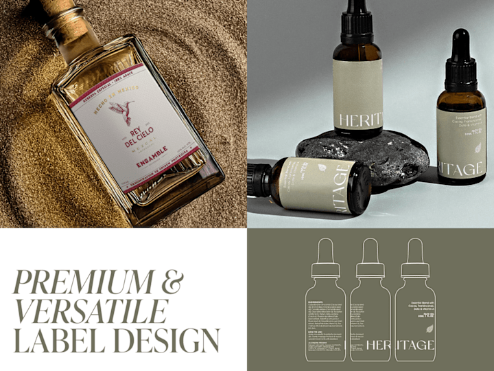 Cover image for Premium & minimal label design