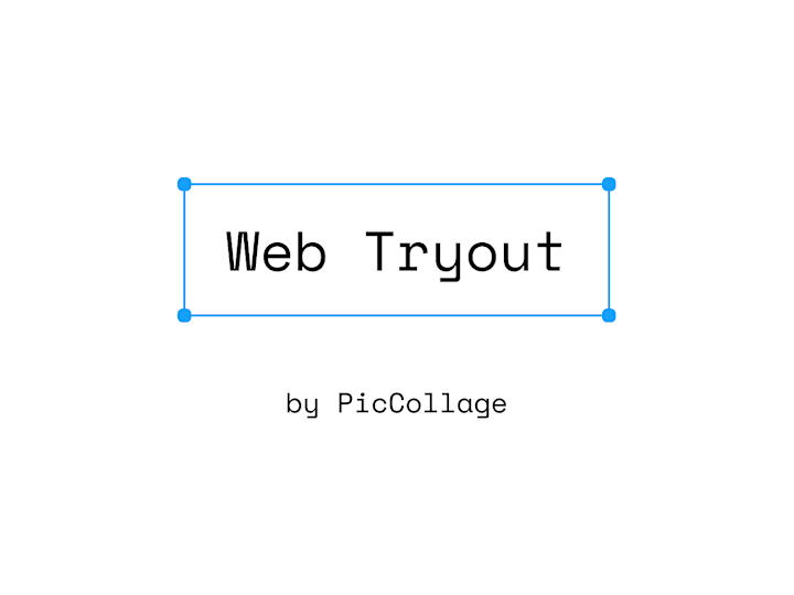 Cover image for Web Tryout