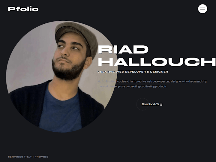 Cover image for Riad Hallouch - Web Developer & Designer