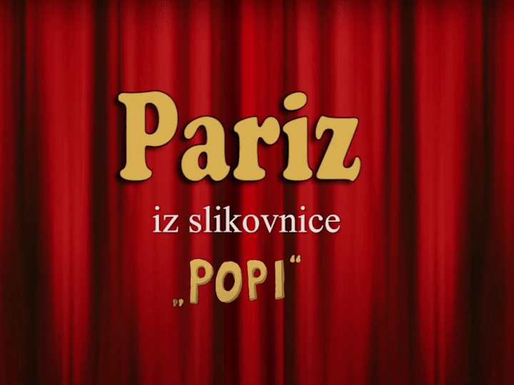 Cover image for Pariz (Slikovnica Popi)