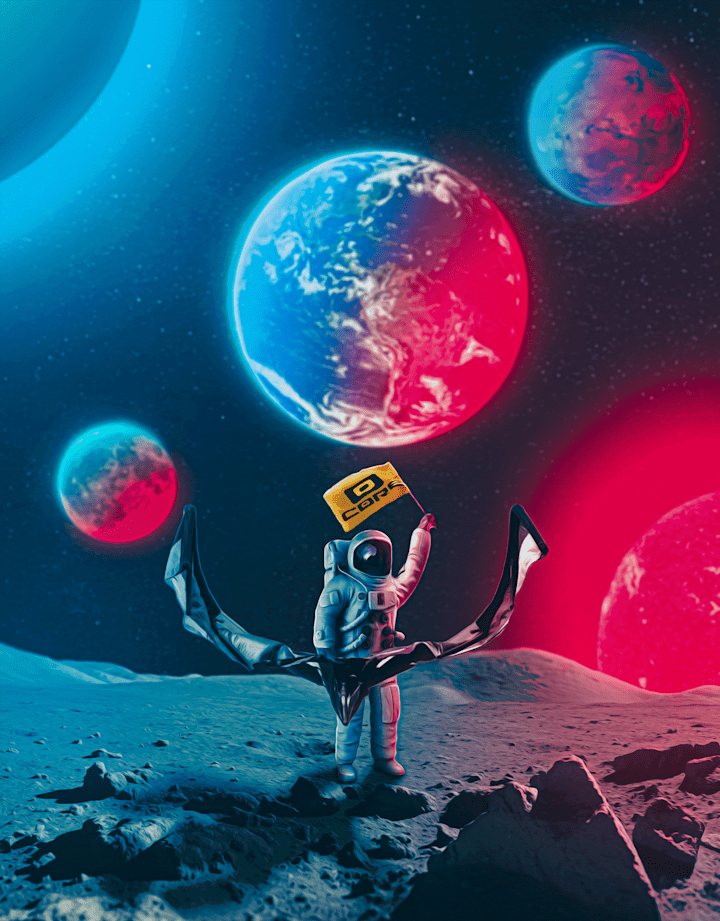 Cover image for Photoshop (astronaut on mission)