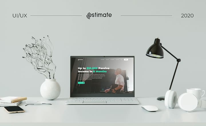 Cover image for Estimate Landing design and development